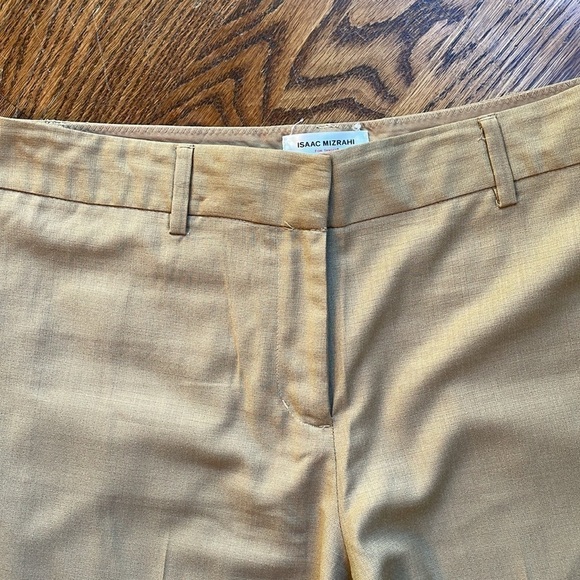 Isaac Mizrahi tan/khaki color pants, size 10 - Picture 3 of 10